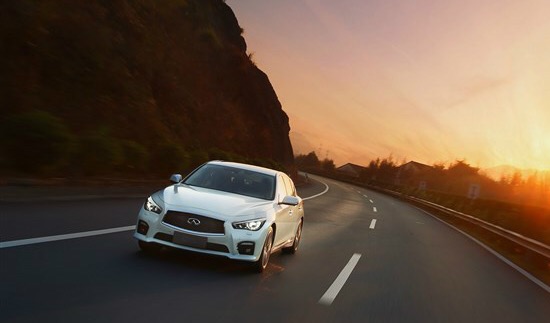 car on road