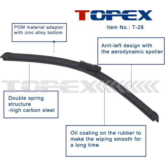T-28 Frameless Wiper Blade