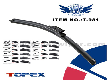 T-981 multi-fit flat wiper blade