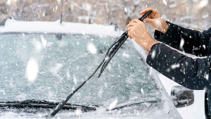 Use winter washer fluid