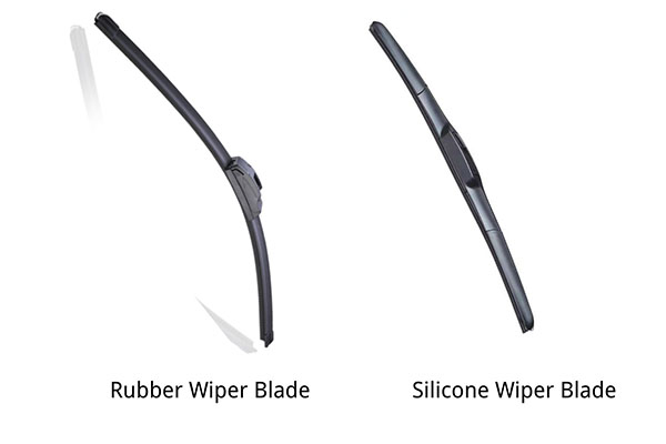 Rubber Wiper Blade vs Silicone Wiper Blade