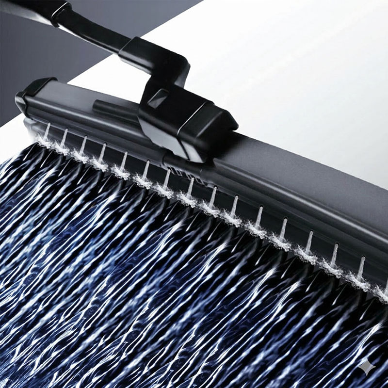 Water Spray Wiper Blade