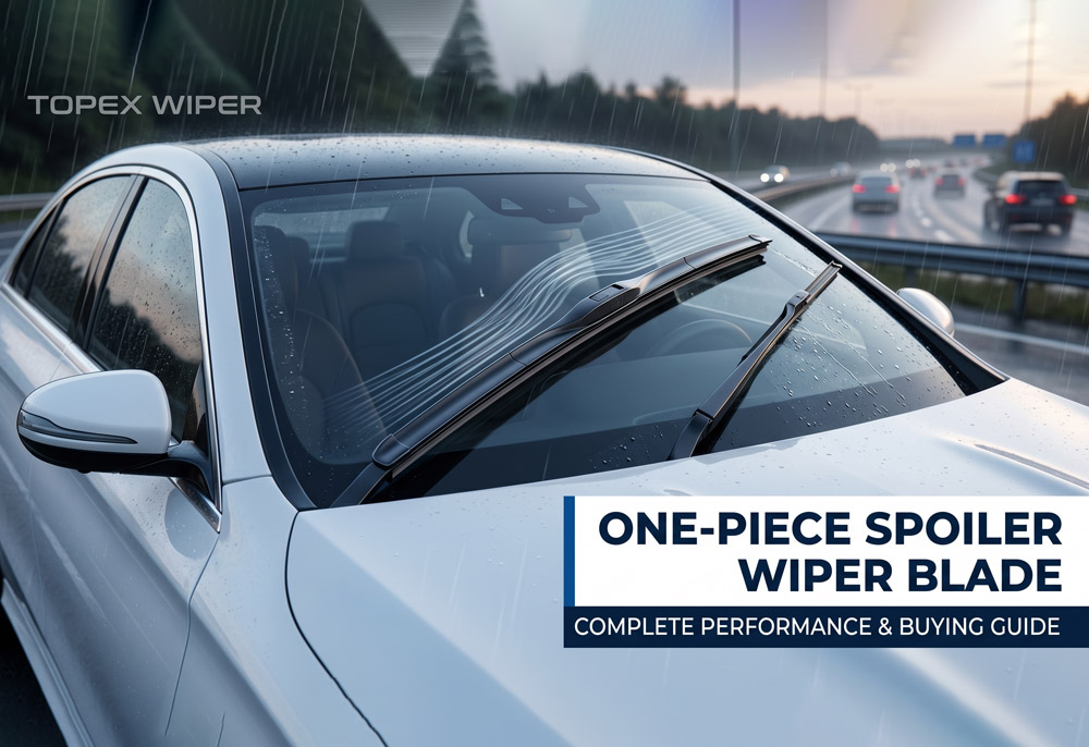 one-piece spoiler wiper blade
